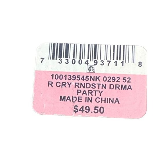 NWT INC INTERNATIONAL CONCEPTS
Silver-Tone Link & Crystal Drape Necklace - Picture 5 of 5